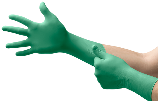 SOS Cleanroom 387070 Ansell 73-701 TouchNTuff DermaShield Sterile Neoprene Gloves Class 100 (ISO 5)