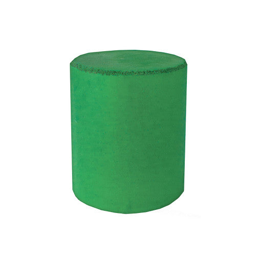 Dedeco 0098 Rubber Abrasive Cone - Cylinder 1 x 7/8 - Green Medium Silicon Carbide 1/Unit