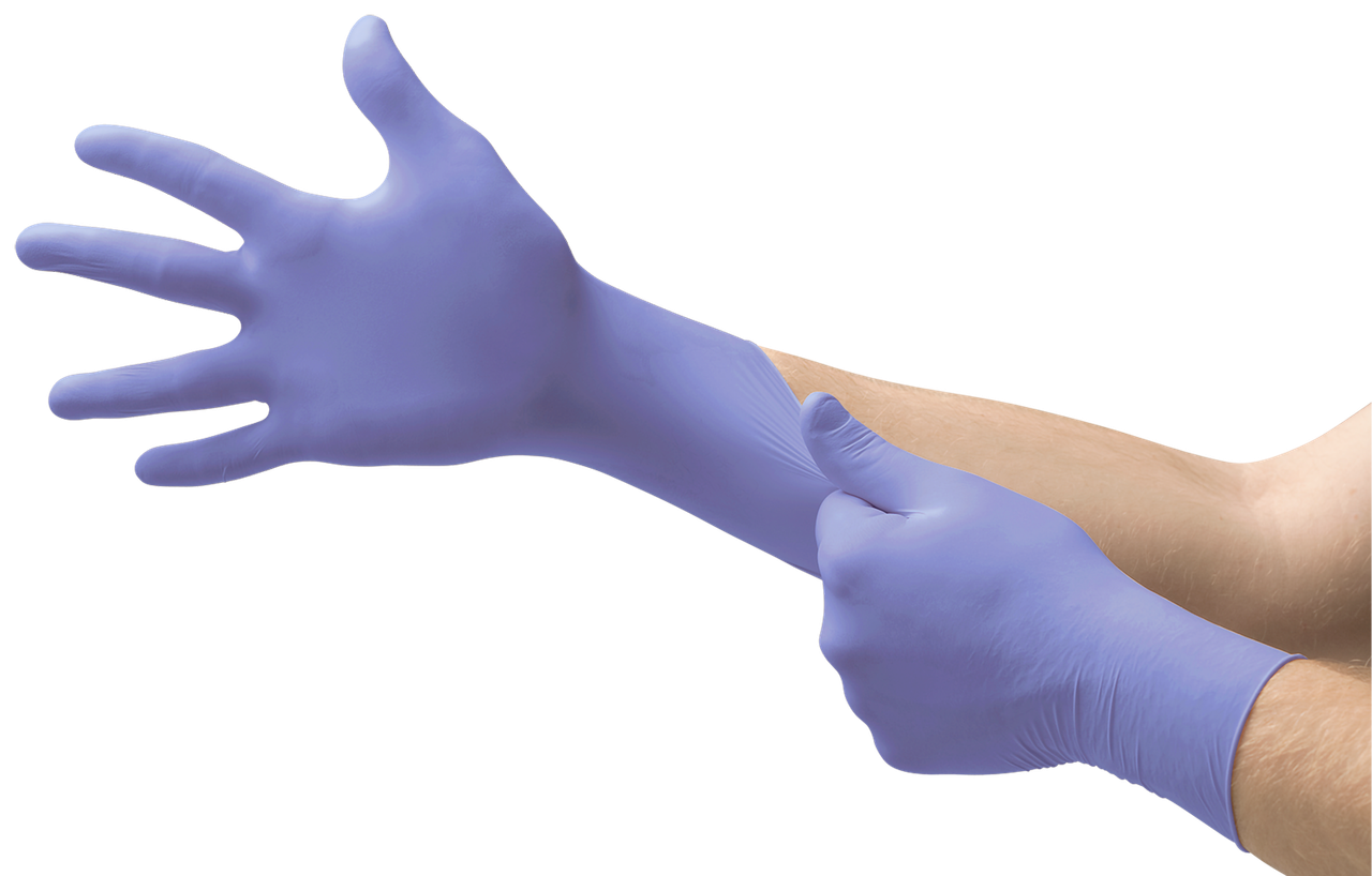 SOS Cleanroom SU-690-L Ansell SU-690 Microflex Supreno SE Nitrile Gloves