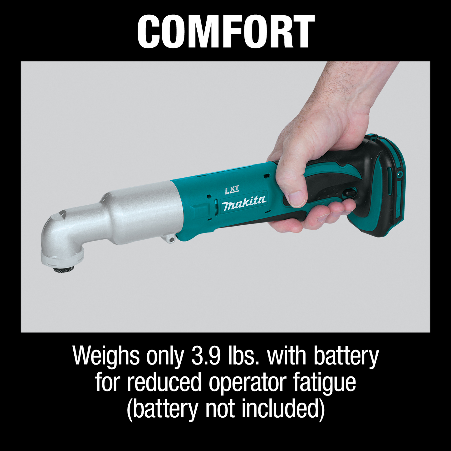 Makita XLT01Z 18V LXT® Lithium‘Ion Cordless Angle Impact Driver, Tool Only