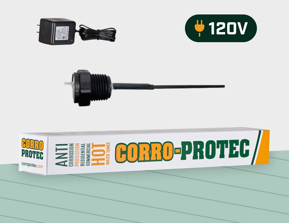 Corro-Protec 96398 120V RV Powered Anode Rod for Atwood