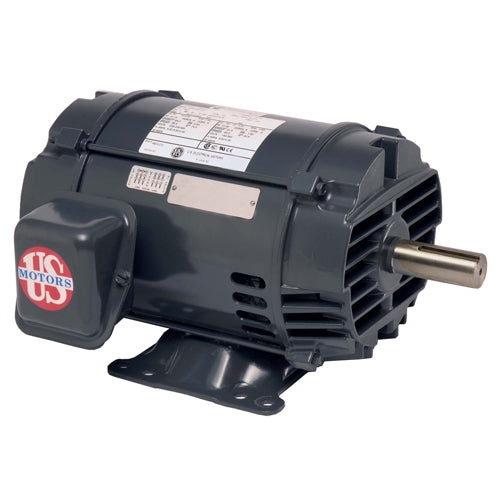 US Motors D100V2B ODP NEMA Frame Horizontal Inverter Duty Motors, Stock