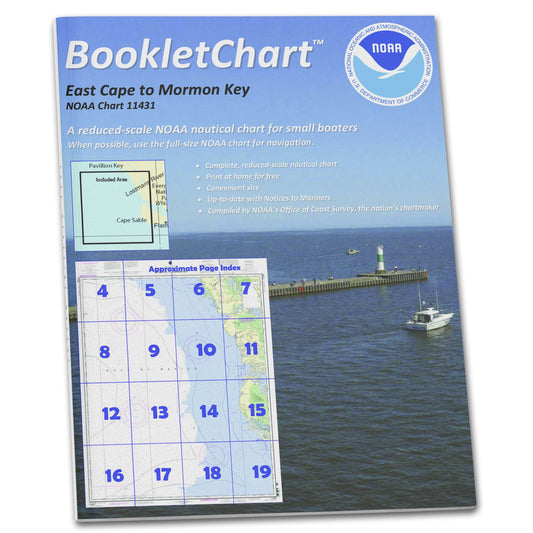 Paradise Clay CB11431 HISTORICAL NOAA Booklet East Cape to Mormon Key