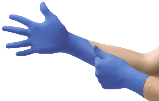 SOS Cleanroom UF-524-XS Ansell UF-524 Microflex Ultraform Nitrile Gloves