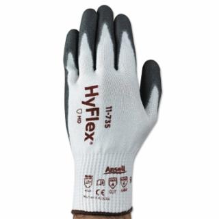 HYFLEX® 11-735-8 Hyflex 11-735 10G Wht Intrcpt-Hppe/Nyl/Gls Sz8 (1 PR)
