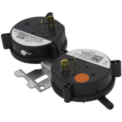 Goodman-Amana 0130F00479 Pressure Switch, 2-Stage, Air, 0.1/0.97 in wc