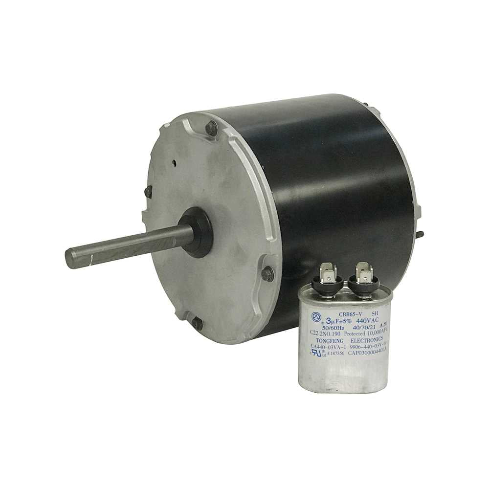 Goodman-Amana 0131M00431S Condenser Motor, PSC, 1/4 Hp, 575 V, 1 Ph, 60 Hz, 6P, 0.55 A