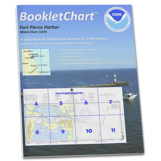 Paradise Clay CB11475 HISTORICAL NOAA Booklet Fort Pierce Harbor