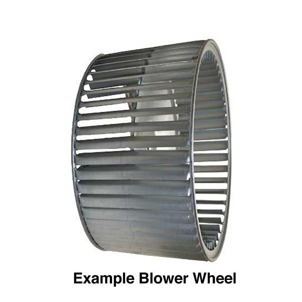 Goodman-Amana 0150M00026 Blower Wheel, 6.3 in Dia, 8.06 in WD, Clockwise