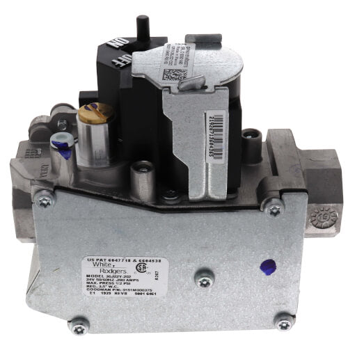 Goodman-Amana 0151M00037S Gas Valve, Natural, Furnace, 0.5 in