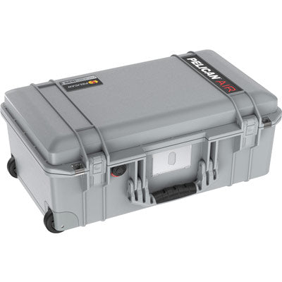 Pelican 1535 Air Carry-On Case with No Foam, Silver