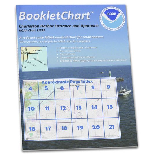 Paradise Clay CB11528 HISTORICAL NOAA Booklet Charleston Harbor Entrance and Approach