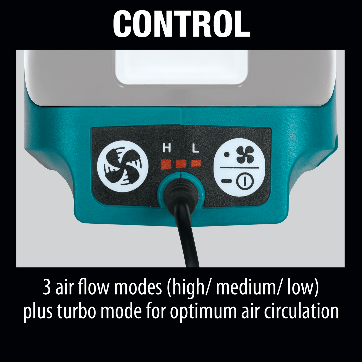 Makita DFJ201ZM 18V LXT® Lithium‘Ion Cordless Fan Jacket, Jacket Only (Medium)