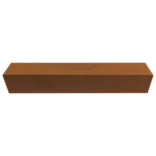 Dedeco 0196 Rubber Abrasive Block/Stick 6 x 1 x 1 - Brown Extra Coarse Aluminum Oxide 1/Unit