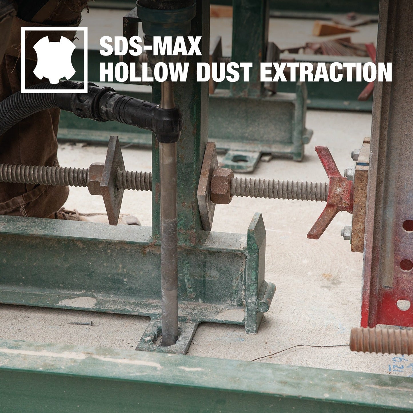 Makita B-63840 5/8" x 24" SDS‘Max Dust Extraction Drill Bit