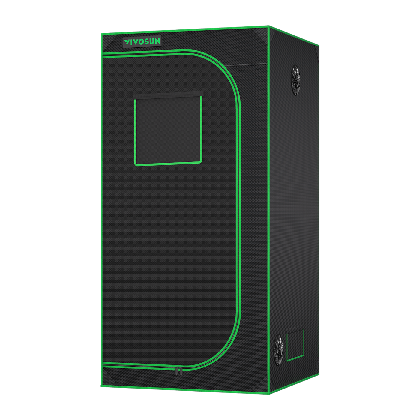 Vivosun Grow Tent 3x3 S336, 2-4 Plants Use, 600D Light-proof Oxford, 36' x 36' x 72', For Indoor Plants Growing