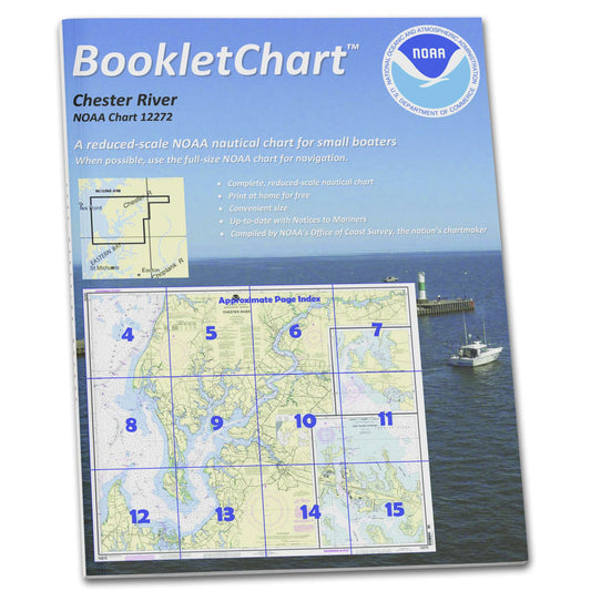 Paradise Clay CB12272 HISTORICAL NOAA Booklet Chester River; Kent Island Narrows: Rock Hall Harbor and Swan Creek