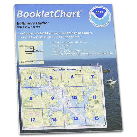 Paradise Clay CB12281 HISTORICAL NOAA Booklet Baltimore Harbor