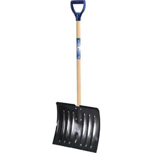 TRUE TEMPER 1640700 Arctic Blast 18" Snow Shovel W/Wood Hdl D-Ring