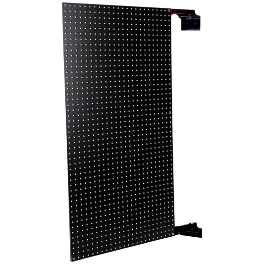 Triton Products B1-2-BK (2) 24" x 48" XtraWall HDF Pegboards Black
