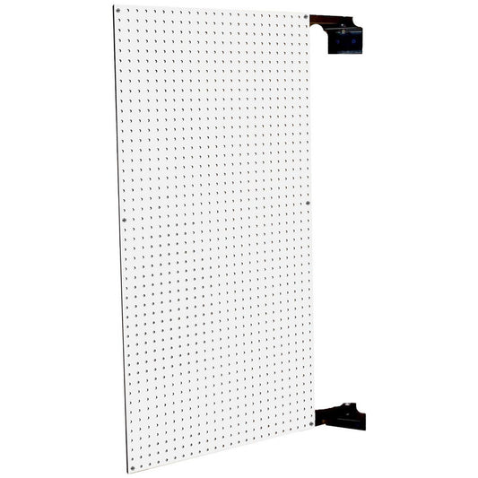 Triton Products B1-W 24" x 48" XtraWall HDF Pegboard White