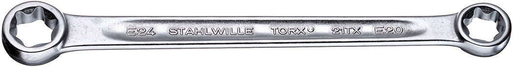 Stahlwille 41251012 21 TX E 10 X E 12 Double Ring Wrench