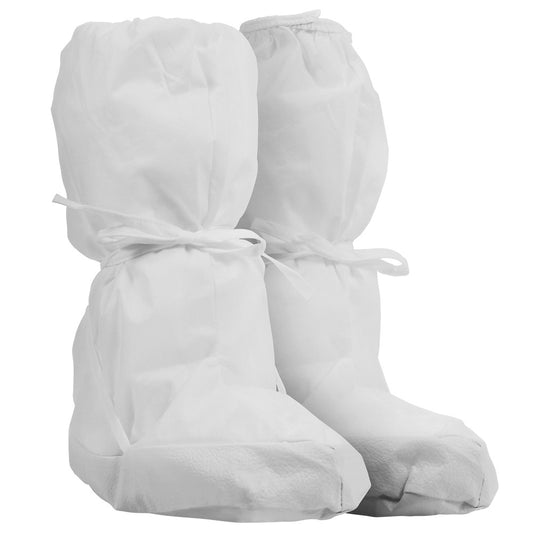 SOS Cleanroom Kimtech 31683 Case Kimberly-Clark Kimtech Pure A5 Sterile Cleanroom Boots w/ Grasp Ties - Case