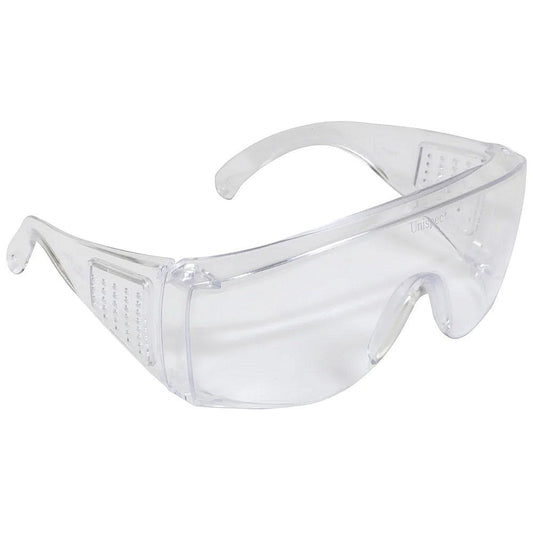 SOS Cleanroom KleenGuard Unispec II Visitor Safety Glasses (Clear Uncoated) (Case/50)
