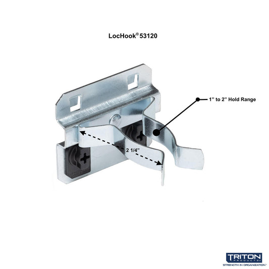 Triton Products 53120 1-2" LocHook Ext Spring Clip 5PK