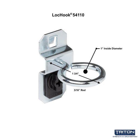 Triton Products 54110 1-5/8" LH Single Ring Tool Hldr 5PK