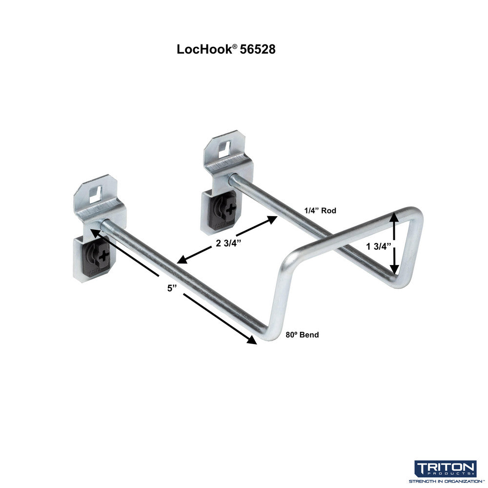 Triton Products 56528 5" 80 Degree LH Double Closed Loop 5PK