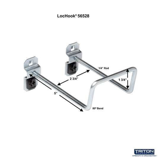 Triton Products 56528 5" 80 Degree LH Double Closed Loop 5PK