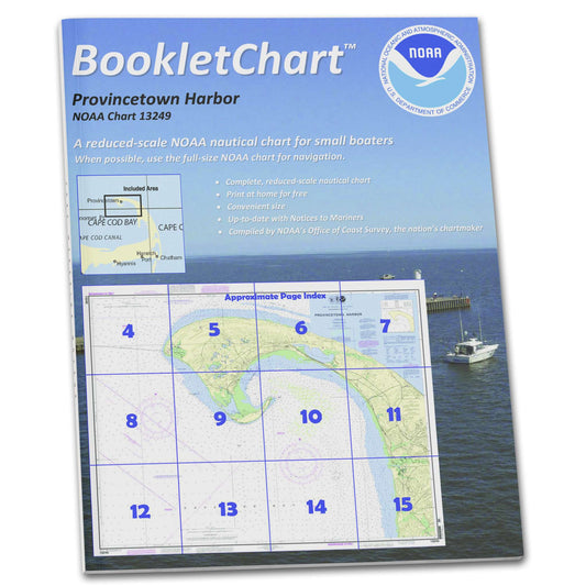 Paradise Clay CB13249 HISTORICAL NOAA Booklet Chart Provincetown Harbor