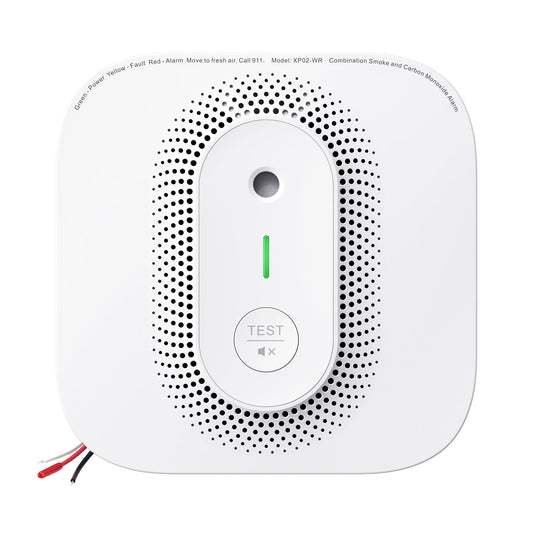 X-Sense XP02-AR AC Hardwired Smoke and CO Alarm - 1-PACK