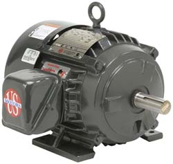 U.S. Motors DE18 CTE,10 HP,6P,256T 60,575 V 10 HP, 1180 RPM, H10P3G, 575 V, 60 HZ, 256T