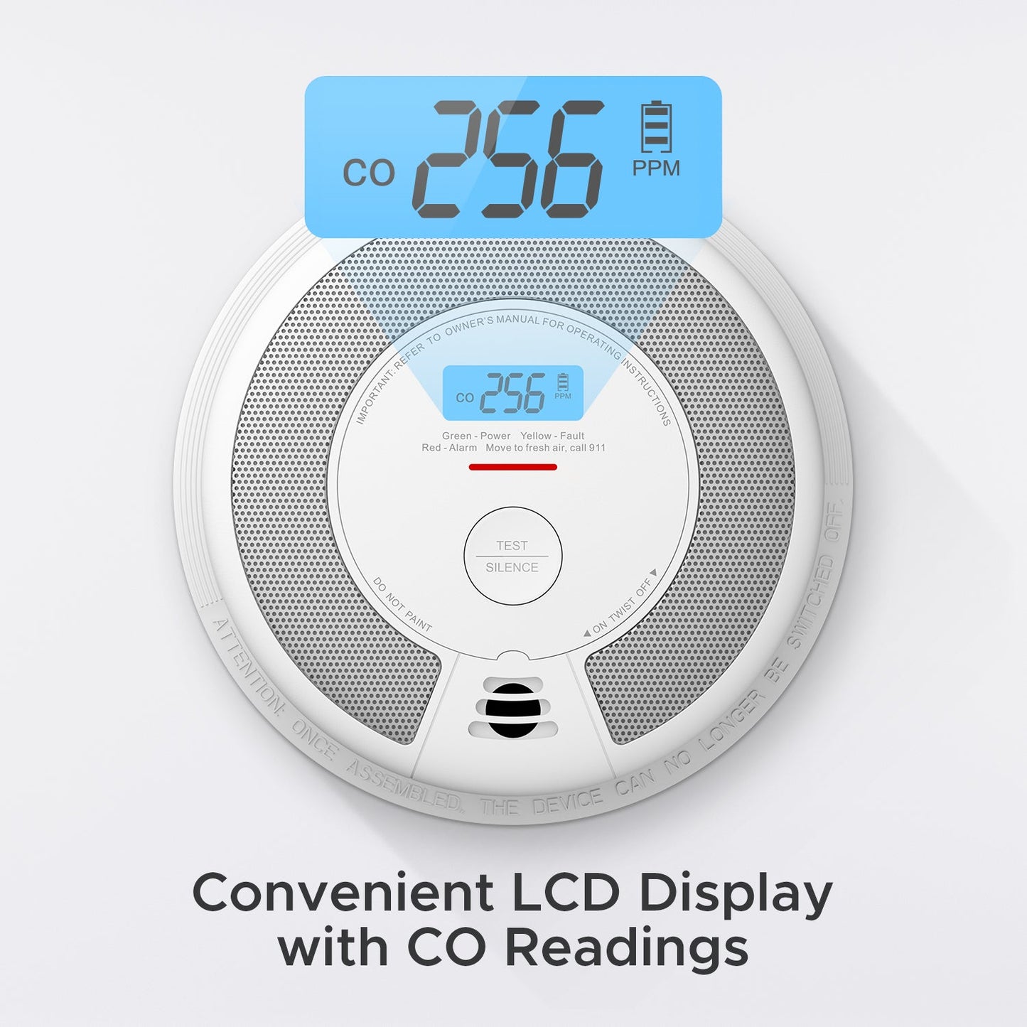 X-Sense SC07 Standalone Smoke and CO Alarm - 1-pack