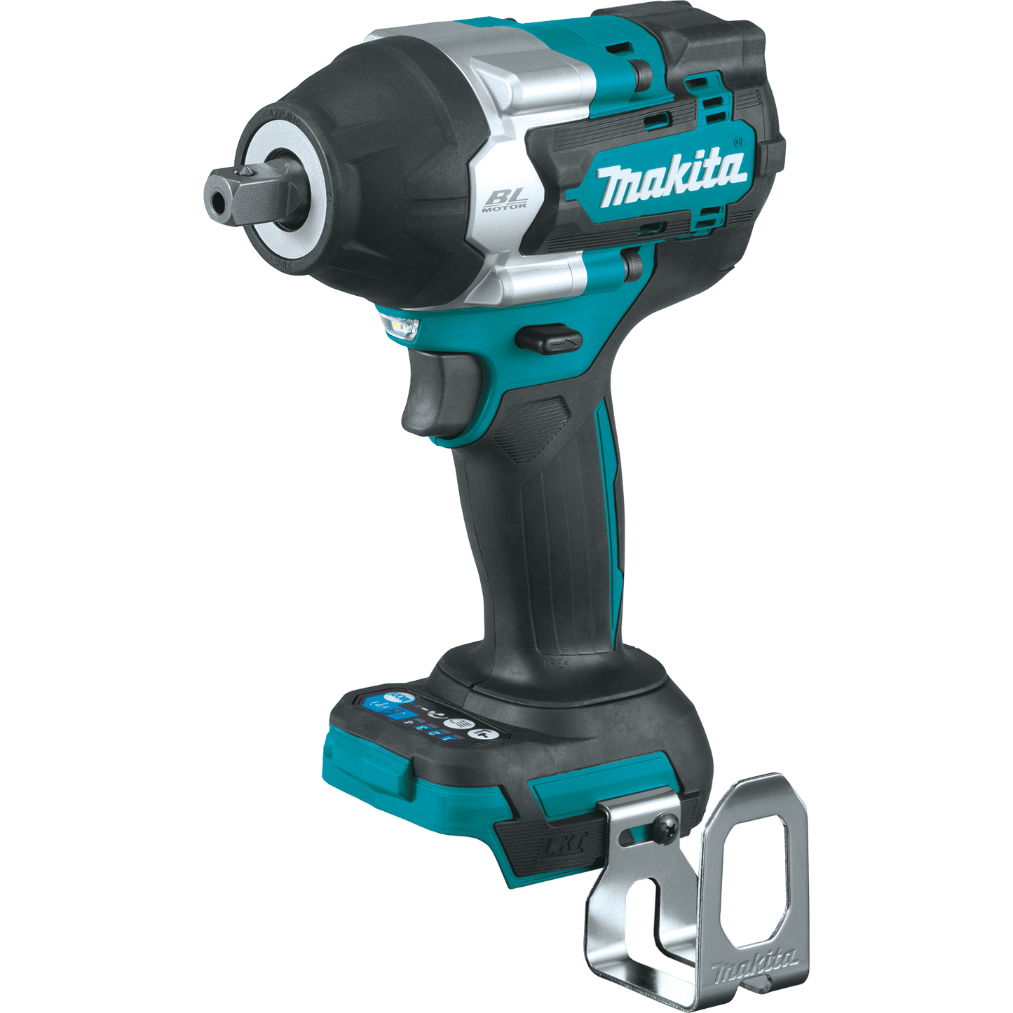 Makita XWT18Z 18V LXT® Lithium‘Ion Brushless Cordless 4‘Speed Mid‘Torque 1/2" Sq. Drive Impact Wrench w/ Detent Anvil, Tool Only