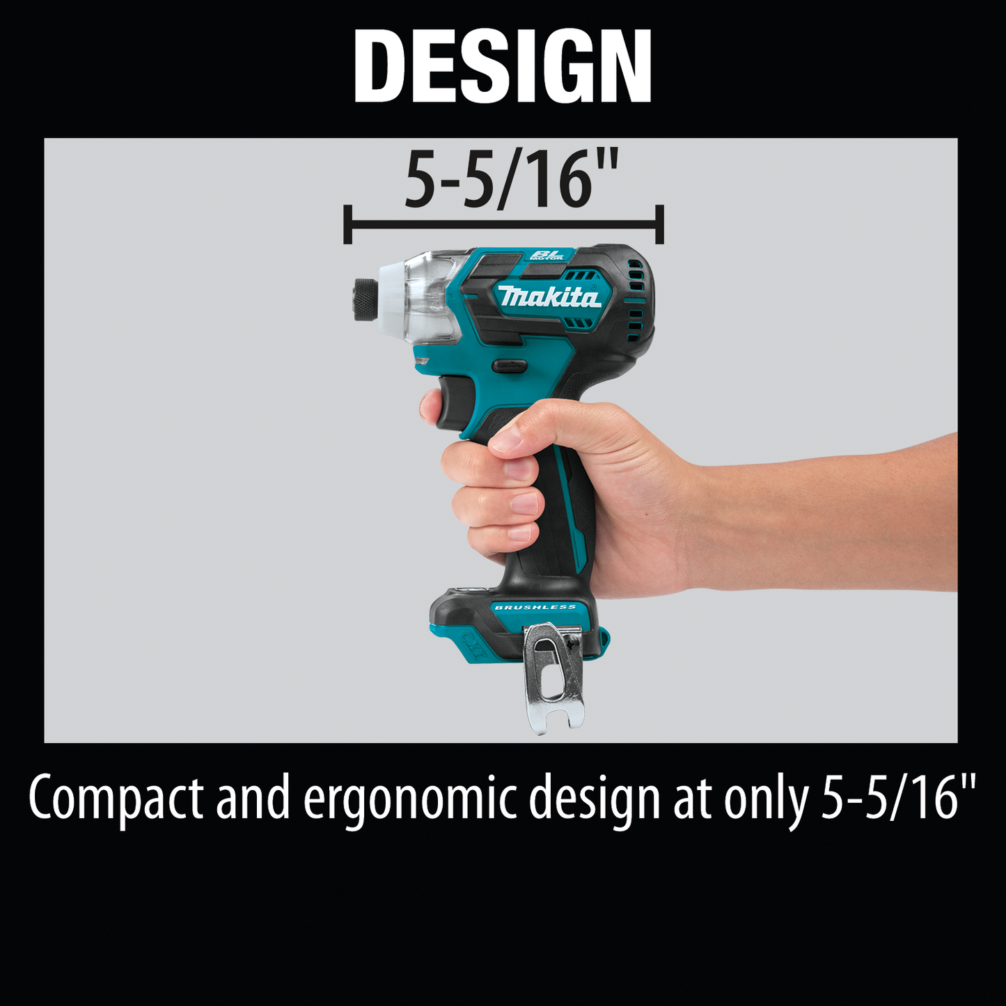 Makita DT04Z 12V Max Cxt® Lithiumion Brushless Cordless Impact Driver, Tool Only