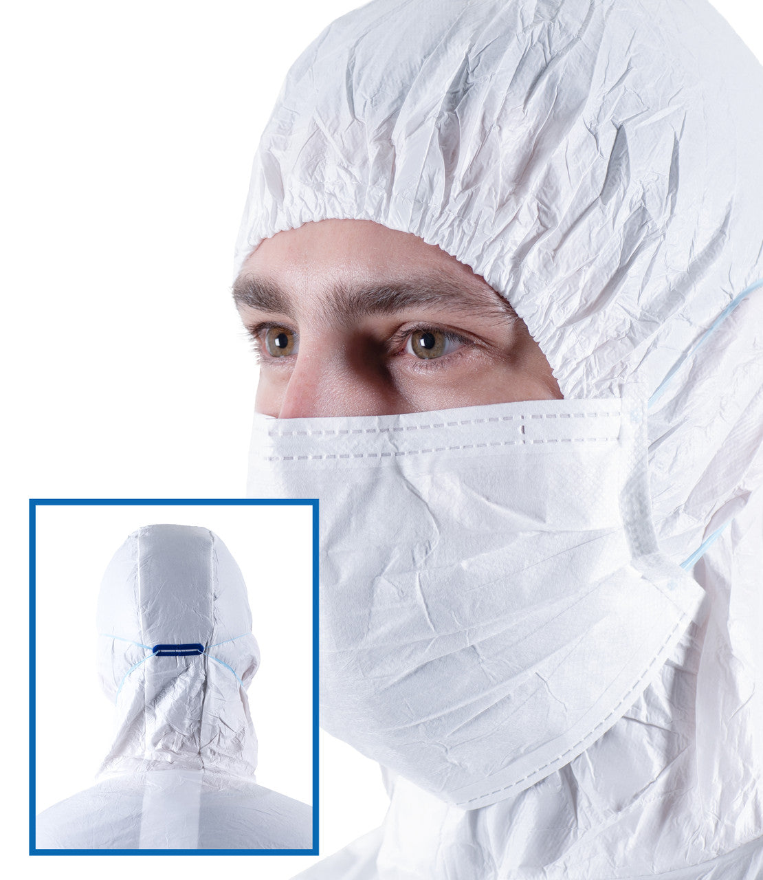 SOS Cleanroom Ansell MEA210-1 BioClean Sterile Looped Face Mask Class 10 (ISO 4)