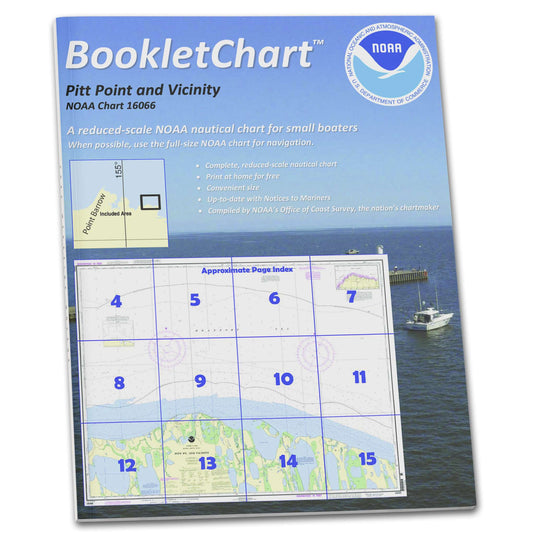 Paradise Clay CB16066 HISTORICAL NOAA Booklet Pitt Pt. and Vicinity