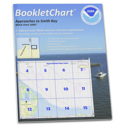 Paradise Clay CB16067 HISTORICAL NOAA Booklet Chart Approaches to Smith Bay
