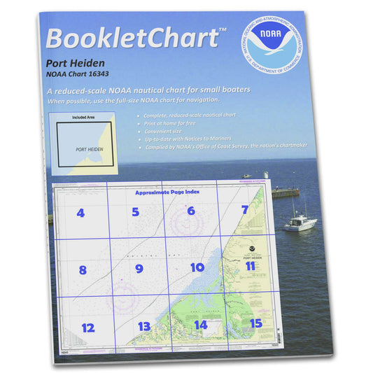 Paradise Clay CB16343 HISTORICAL NOAA Booklet Chart Port Heiden