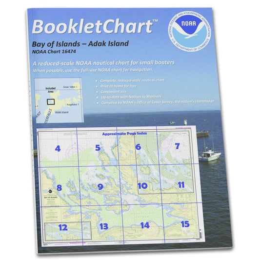 Paradise Clay CB16474 HISTORICAL NOAA Booklet Chart Bay of Islands;Aranne Channel;Hell Gate