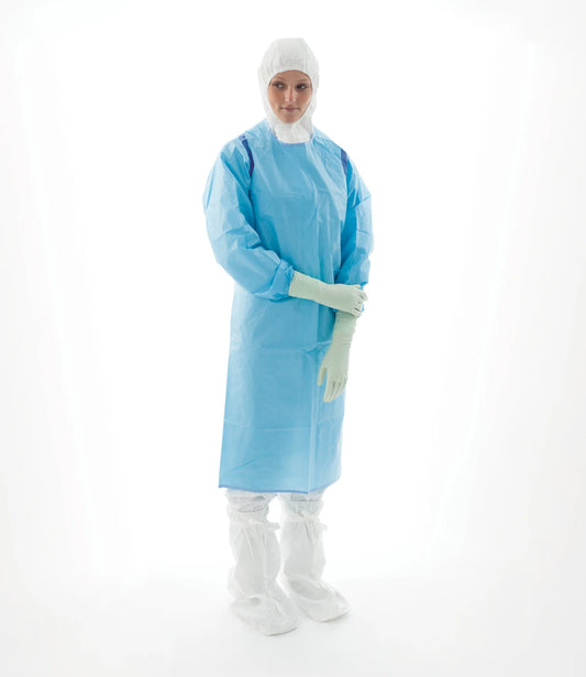 SOS Cleanroom BCAS-XL Ansell BCAS BioClean-C Apron with Sleeves