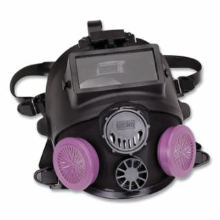 HONEYWELL NORTH® 760008AS Dual Cartridge Full Facepiece 5 Strap Size Small