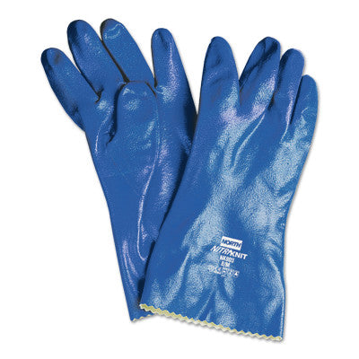 Honeywell North NK803ES/9 Nitri-Knit Glove Dippednitrile Interlocked Knit (1 PR)