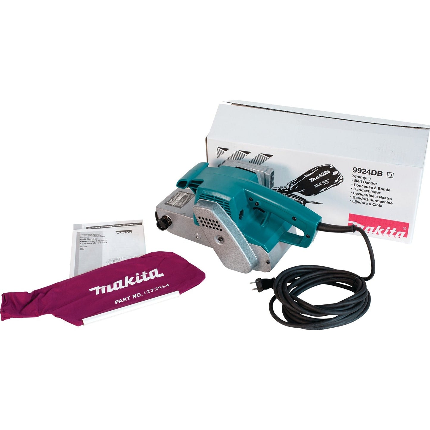 Makita 9924DB 3" x 24" Belt Sander