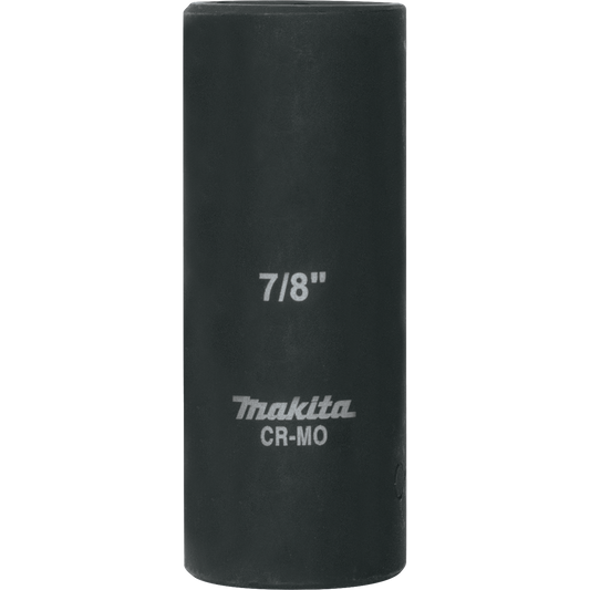 Makita A-96316 7/8" Deep Well SAE Impact Socket, 1/2" Drive