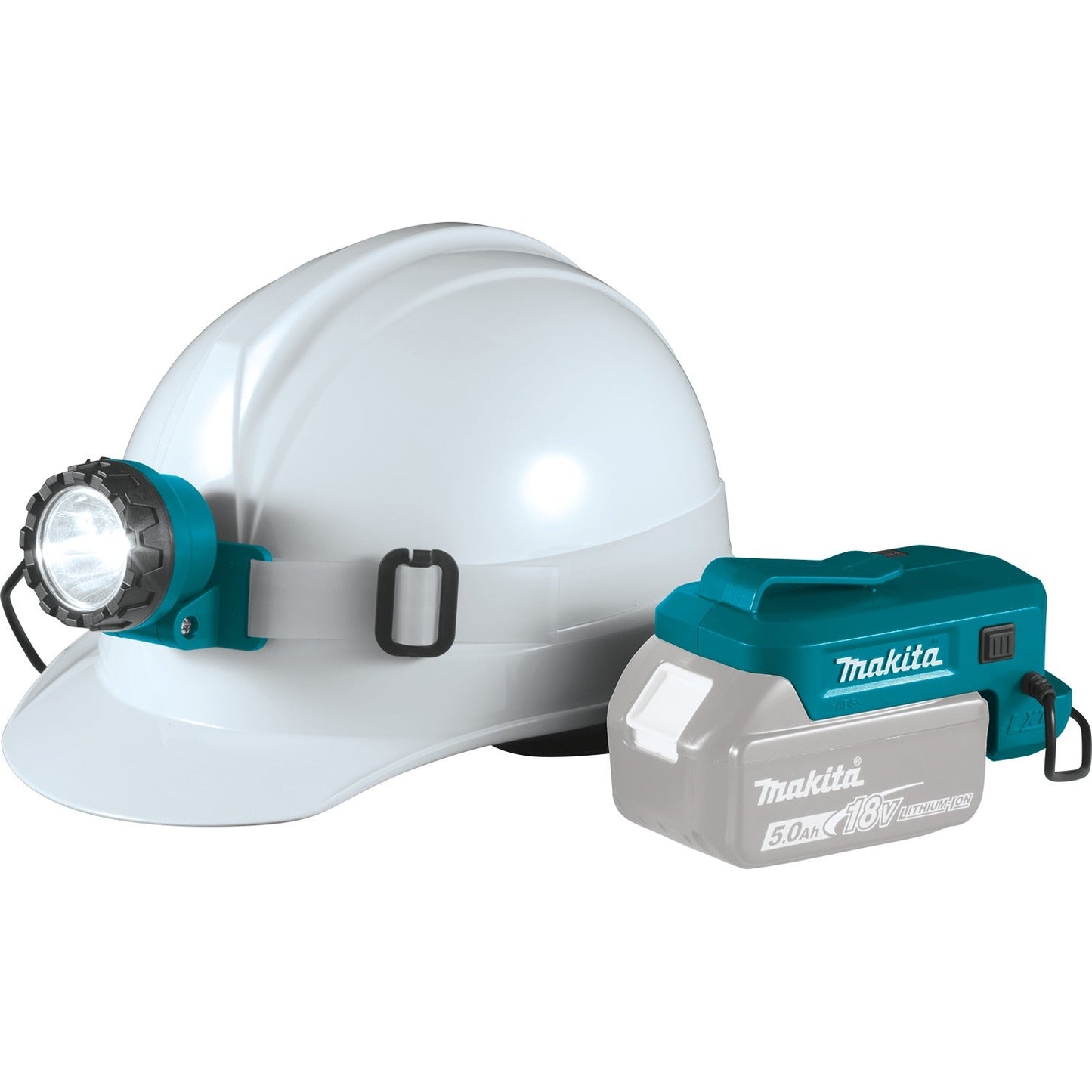 Makita DML800 18V LXT® Lithium‘Ion Cordless L.E.D. Headlamp, Headlamp Only