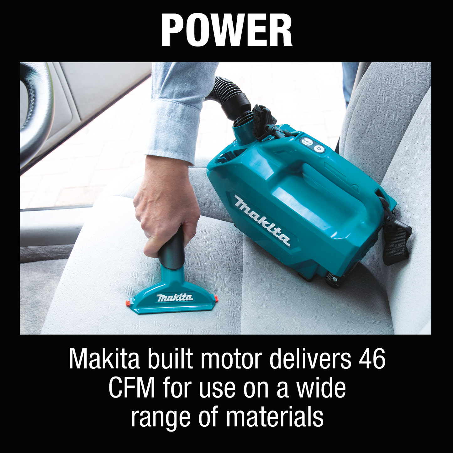 Makita LC09A1 12V max CXT® Lithium‘Ion Cordless Vacuum Kit (2.0Ah)